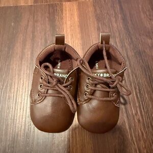 Lucky Brand Brown baby boots size 3